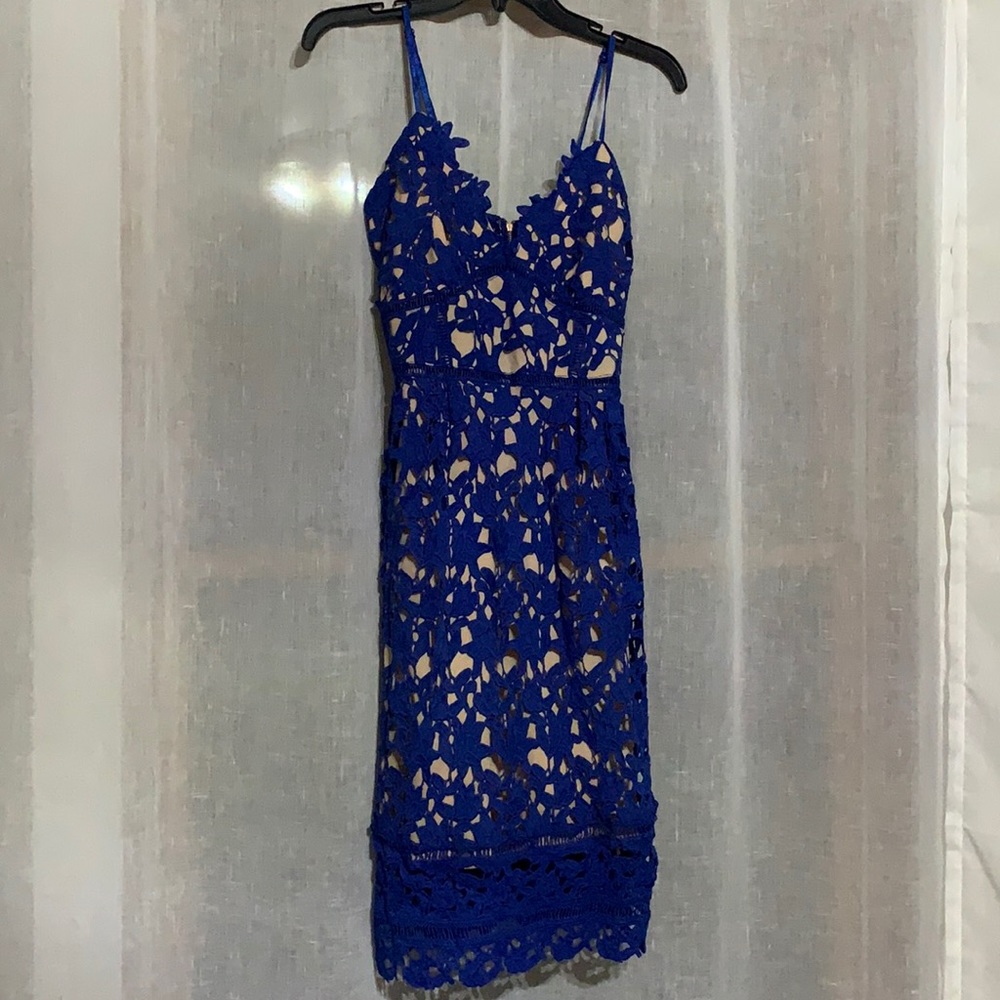 Blue dress